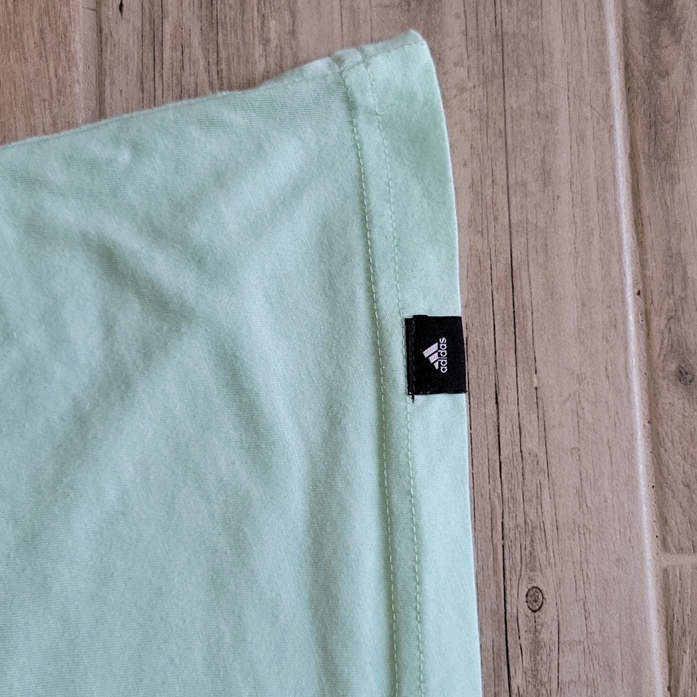 Adidas mint green Muscle Sleeve tank top Size Small - Picture 8 of 8